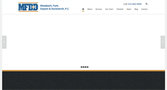 Desktop Screenshot of mfddlaw.com